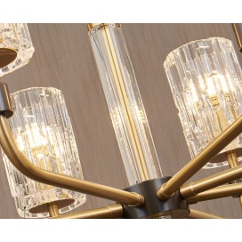 Fine Brass 15 Light Chandelier