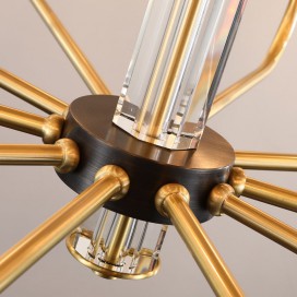 Fine Brass 15 Light Chandelier