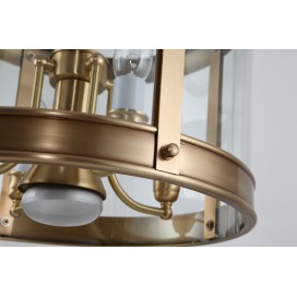 Fine Brass 5 Light Chandelier