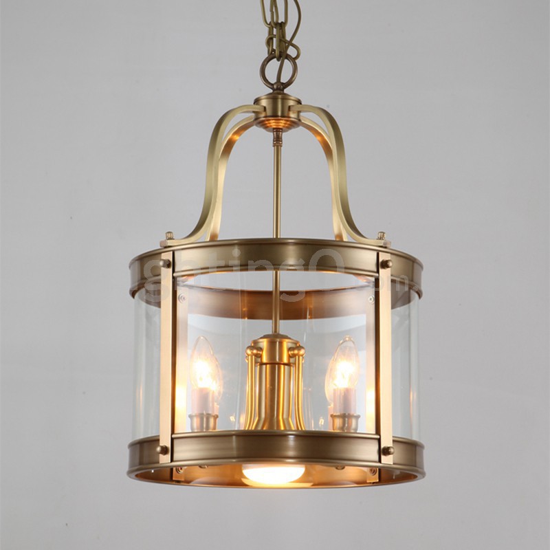Drum shop style chandelier