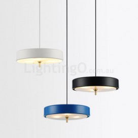 1 Light Modern/ Contemporary Luxury Pendant Light with Glass Shade
