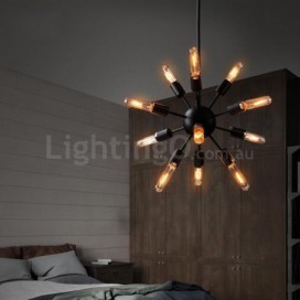 12 Light Retro Vintage Sputnik Chandelier