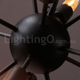 12 Light Retro Vintage Sputnik Chandelier