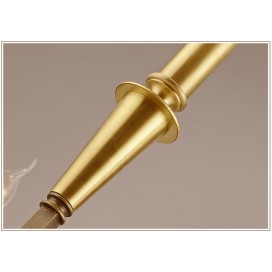 Fine Brass 8 Light Chandelier