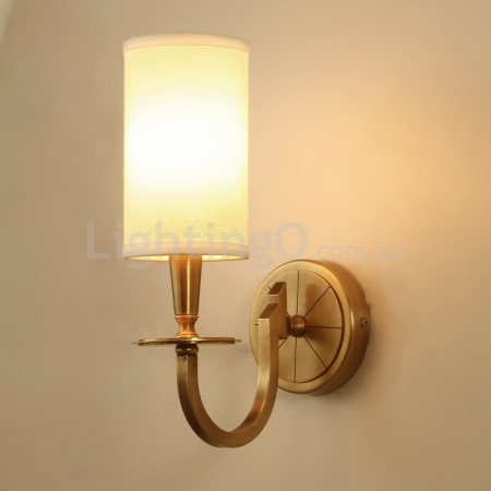 Fine Brass 1 Light Wall Sconce