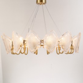 Fine Brass 14 Light Chandelier