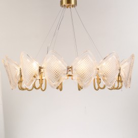 Fine Brass 14 Light Chandelier