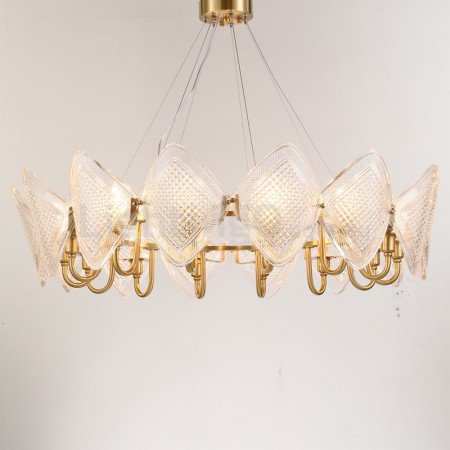 Fine Brass 14 Light Chandelier