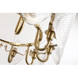 Fine Brass 14 Light Chandelier