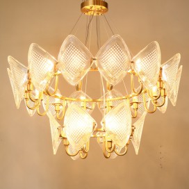 Fine Brass 20 Light Chandelier