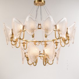 Fine Brass 20 Light Chandelier