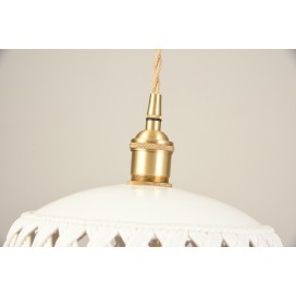 Fine Brass 8 Light Chandelier