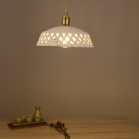 Fine Brass 8 Light Chandelier