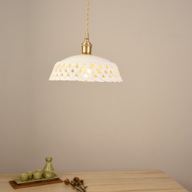 Fine Brass 8 Light Chandelier