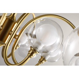Fine Brass 12 Light Chandelier