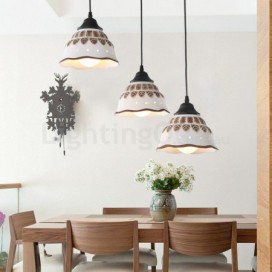 1 Light Modern/ Contemporary Pendant Light with Ceramic Shade