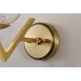 Fine Brass 1 Light Wall Sconce