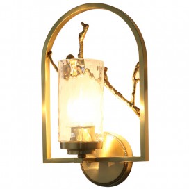 Fine Brass 1 Light Wall Sconce