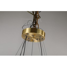 Fine Brass 13 Light Chandelier