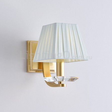 Fine Brass 1 Light Wall Sconce