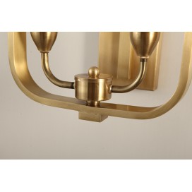 Fine Brass 2 Light Candle Style Wall Sconce
