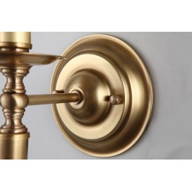 Fine Brass 1 Light Wall Sconce