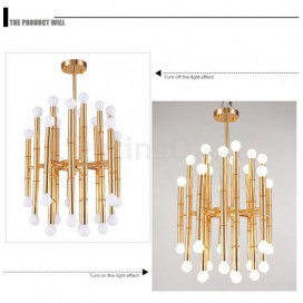 30 Light Modern/ Contemporary Two Tiers Chandelier