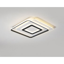 Modern Contemporary Square Aluminum Alloy Flush Mount Ceiling Light