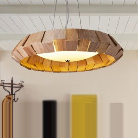 Modern/ Contemporary Wood Pendant Light