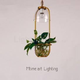 Traditional / Classic Single Light Glass Pendant Light