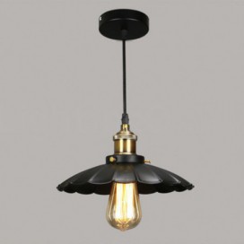 Black Metal Vintage Pendant Light