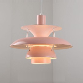 2 Light Modern/Contemporary Steel Pendant Light