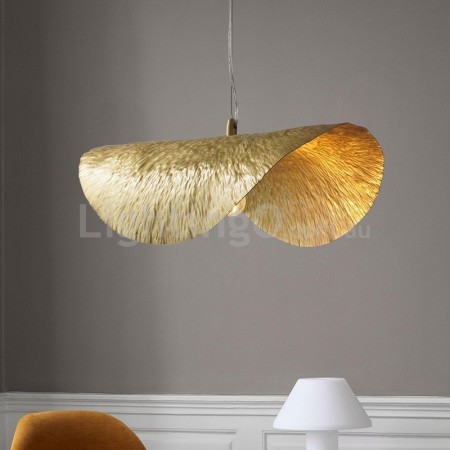 Fine Brass 1 Light Pendant Light with Pure Brass Shade