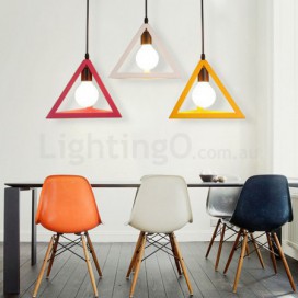 Modern/ Contemporary Multi Colors Metal 1 Light Pendant Light