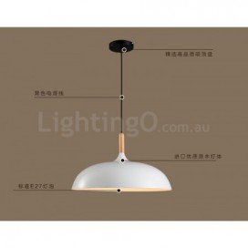 1 Light Modern/ Contemporary Metal Pendant Light