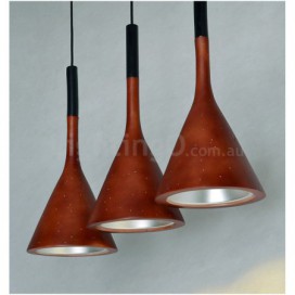 1 Light Vintage Cement Pendant Light