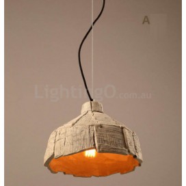 Vintage Cement Pendant Light