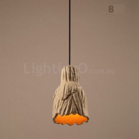 Vintage Cement Pendant Light