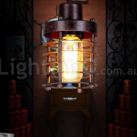 1 Light Retro / Vintage Copper Pendant Light