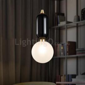 LED Modern/ Contemporary Pendant Light with Glass Shade