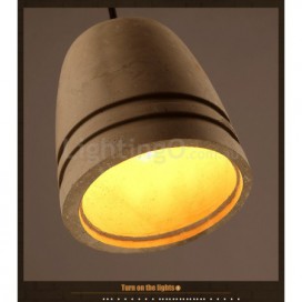 Retro / Vintage Cement Pendant Light