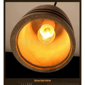 Retro / Vintage Cement Pendant Light