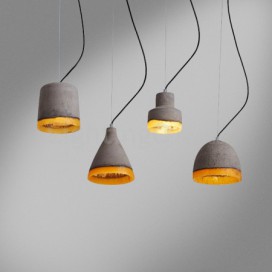 Modern/ Contemporary Cement 1 Light Pendant Light