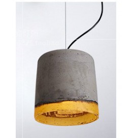 Modern/ Contemporary Cement 1 Light Pendant Light