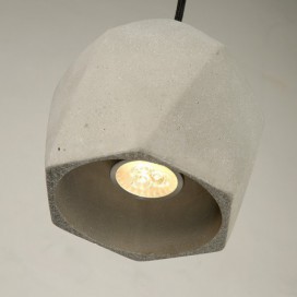 1 Light Cement Pendant Light