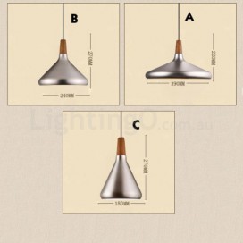 Modern/ Contemporary Metal 1 Light Pendant Light