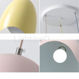 3 Light Modern/Contemporary Steel Pendant Light
