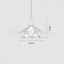 Single 1 Light Modern/ Contemporary Multi Colors Pendant Light
