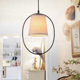 1 Light Rustic / Lodge Vintage Pendant Light