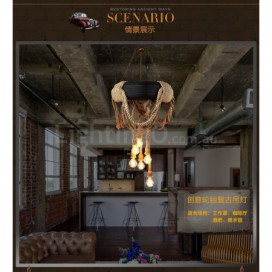 Country Vintage 6 Light Pendant Light
